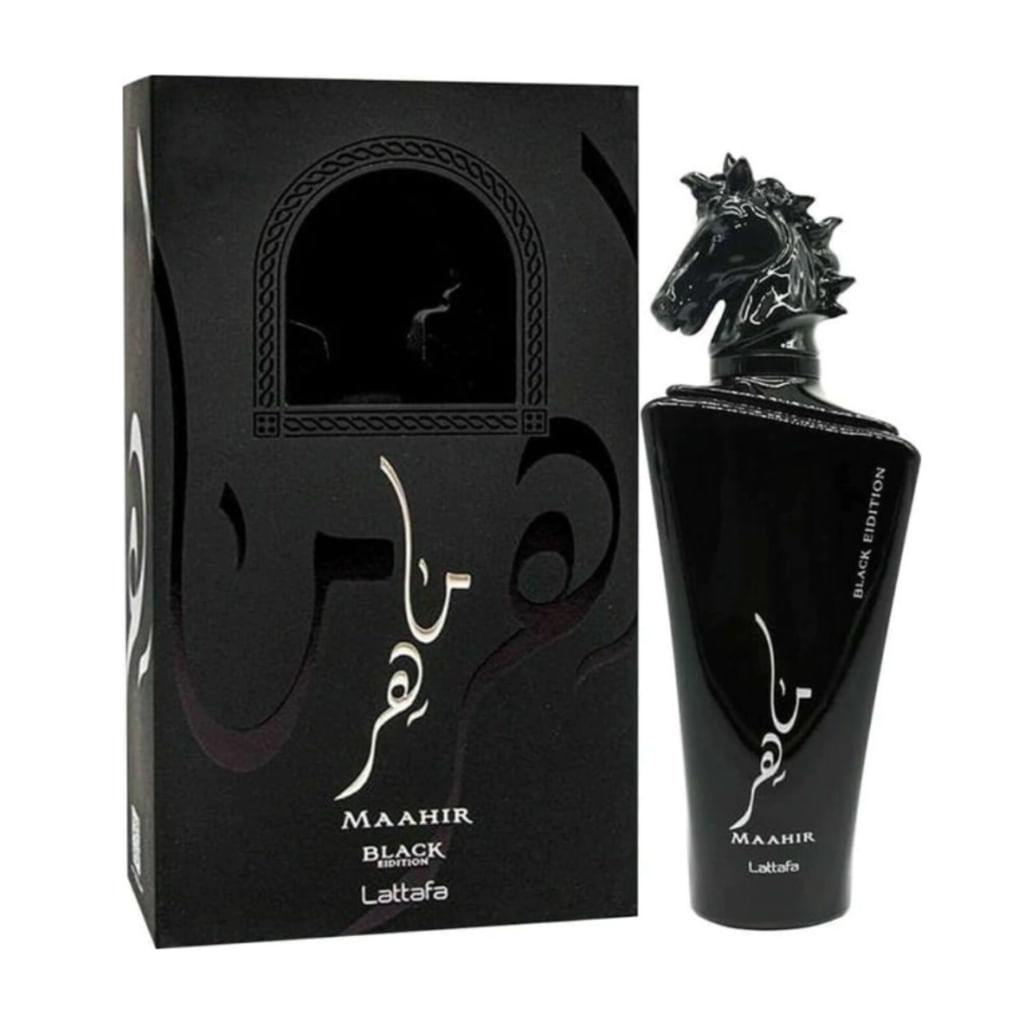 MAAHIR Black Edition 100ml Lattafa masculino