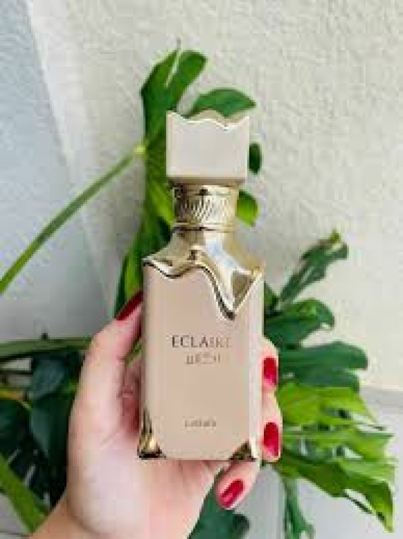 Lattafa Eclaire EDP Spray 100 ml (96.4 g) Fragrância de longa