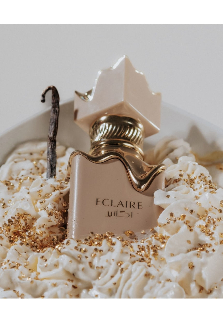 Lattafa Eclaire EDP Spray 100 ml (96.4 g) Fragrância de longa