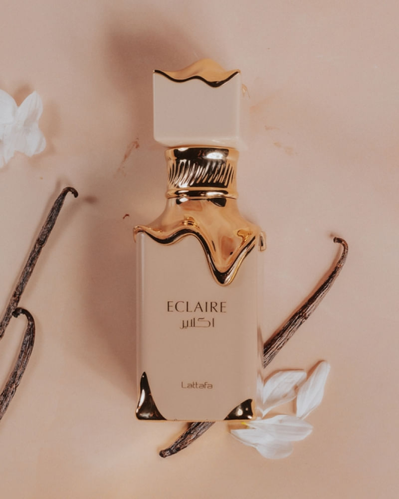 Lattafa Eclaire EDP Spray 100 ml (96.4 g) Fragrância de longa