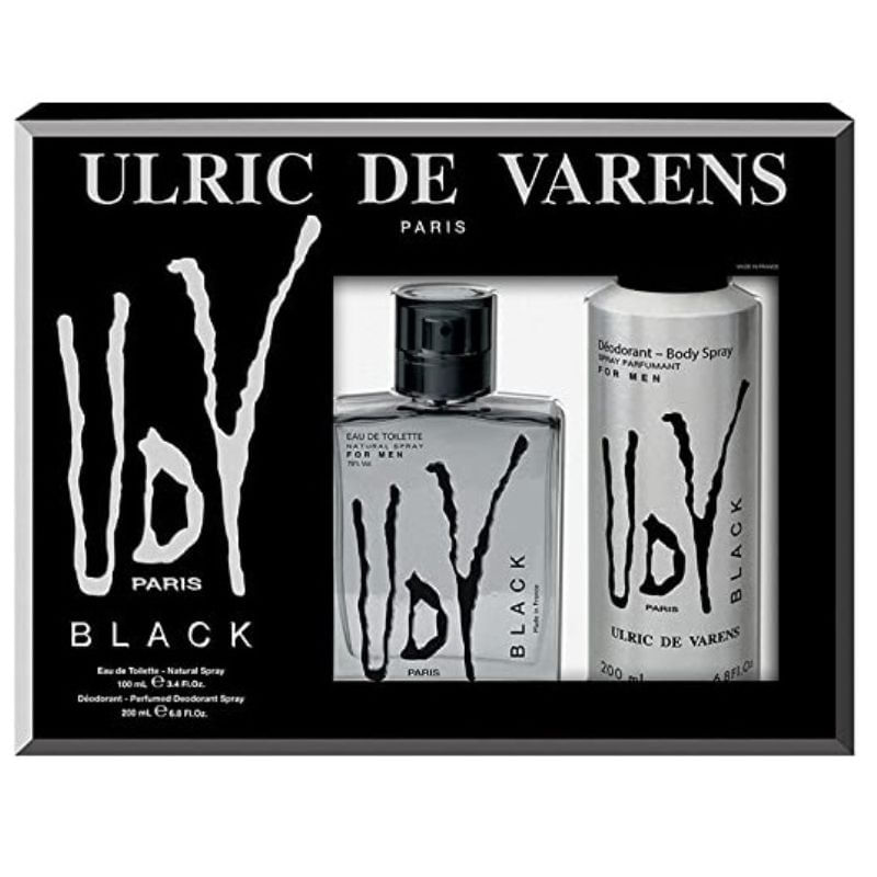 Kit UDV Black For Men (Perfume 100 ml + Deo Spray 200 ml)