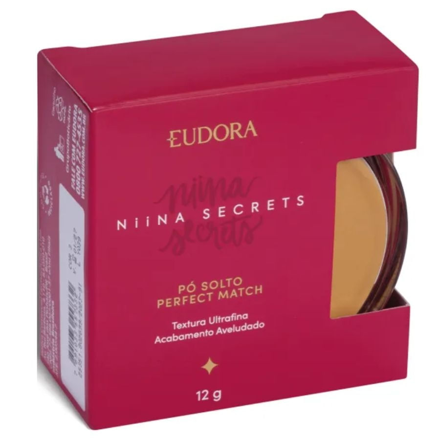 Pó Solto Perfect Match Niina Secrets Cor 4 12g - Eudora