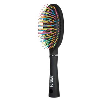 Rainbow Detangler Kiss New York - Escova de Cabelo Grande - 1 Un Menor preço em Rainbow Detangler Kiss New York - Escova de Cabelo Grande - 1 Un