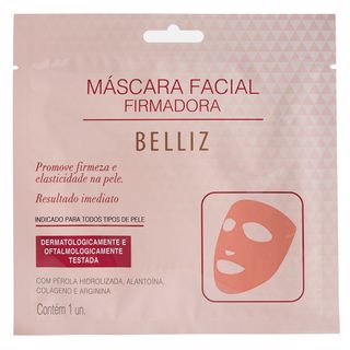 Máscara Facial Belliz Firmadora - 1 Un Menor preço em Máscara Facial Belliz Firmadora - 1 Un