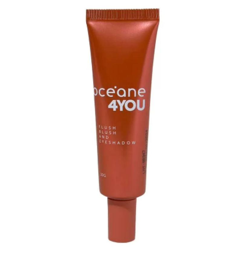 Blush Líquido Flush Laranja/Coral - Océane