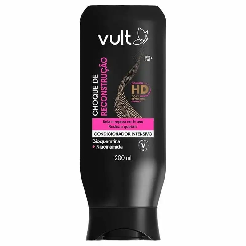 Condicionador Choque Reconstrução Vult 200 Ml