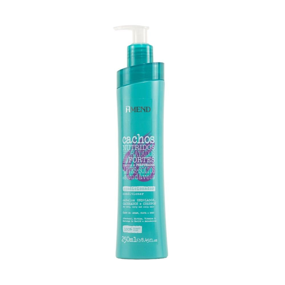 Condicionador para Cabelos Cacheados Amend Cachos 250ml