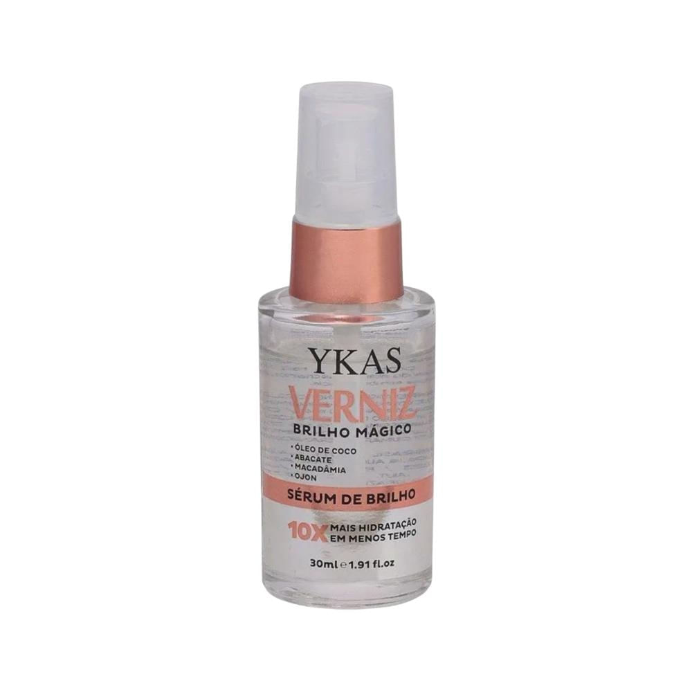 Oleo Ykas Verniz Brilho Mágico Sérum De Brilho 30 ml