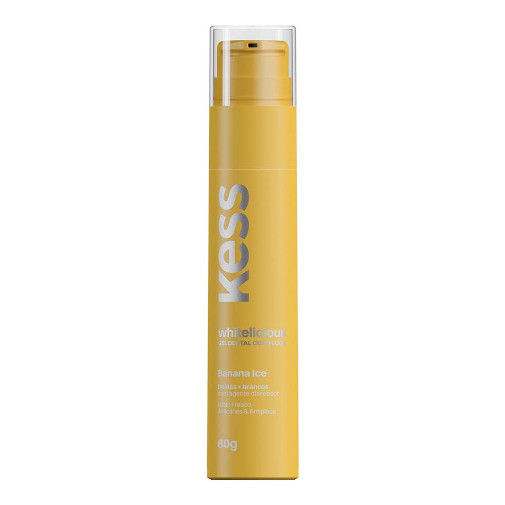 Gel Dental Kess Whitelicious - Banana Ice