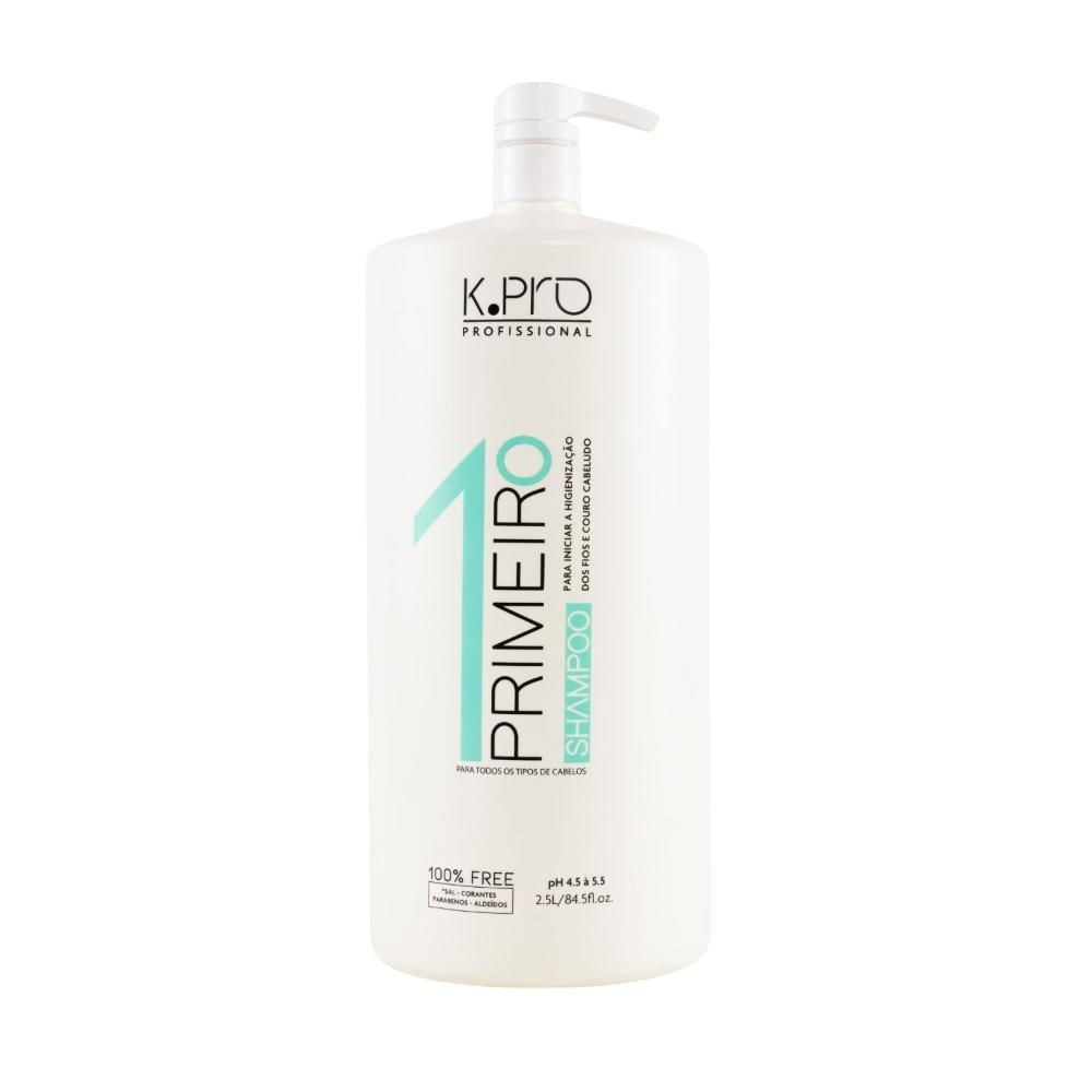 Shampoo K Pro Primeiro Limpeza Profunda Preparação Química 2,5 L