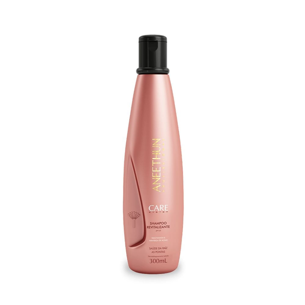 Aneethun Care System – Shampoo Revitalizante  Limpeza equilibrada, vitalidade e saúde para o cabelo