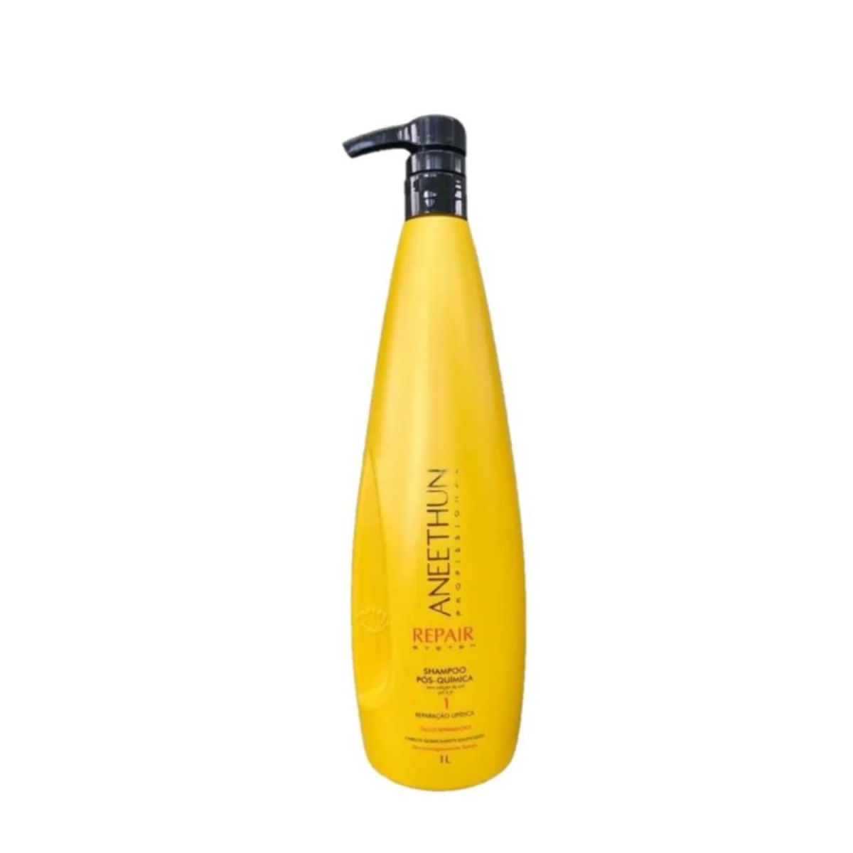 Shampoo Aneethun Repair System 1000ml Pós Química Reconstrução Reparação Profissional