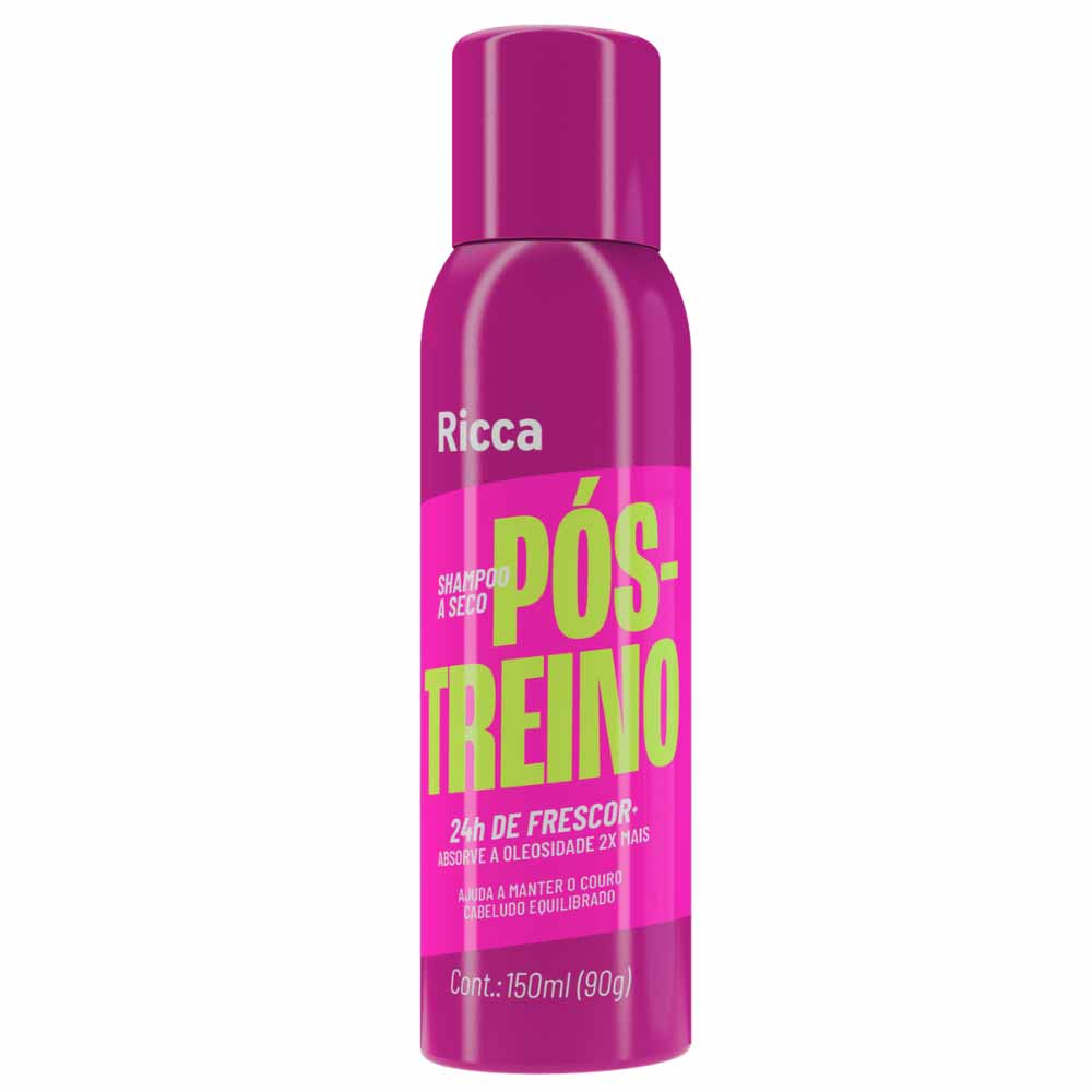 Shampoo a Seco Ricca Pós-Treino