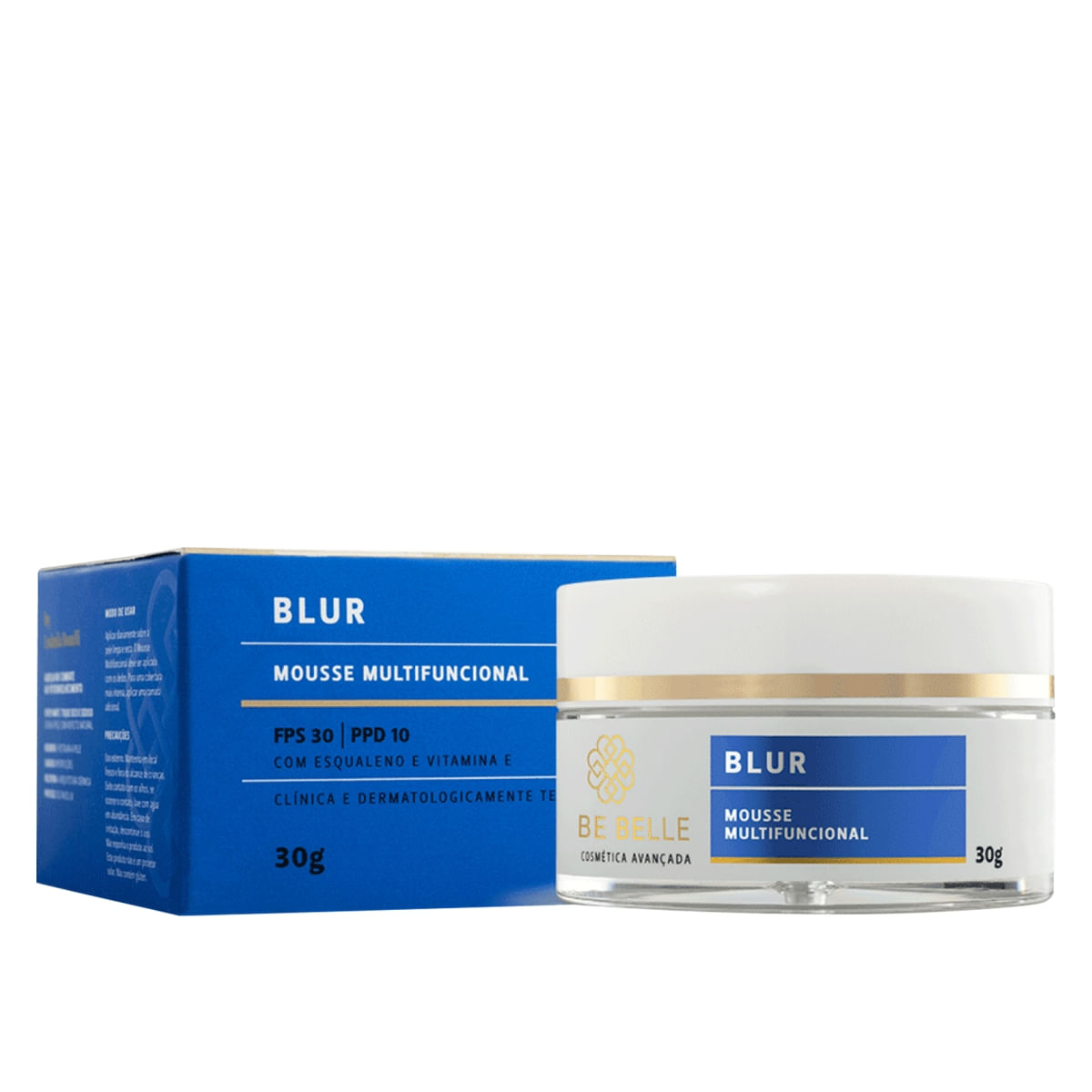 Blur Mousse Multifuncional 30ml - Be Belle - FPS 30 PPD 10