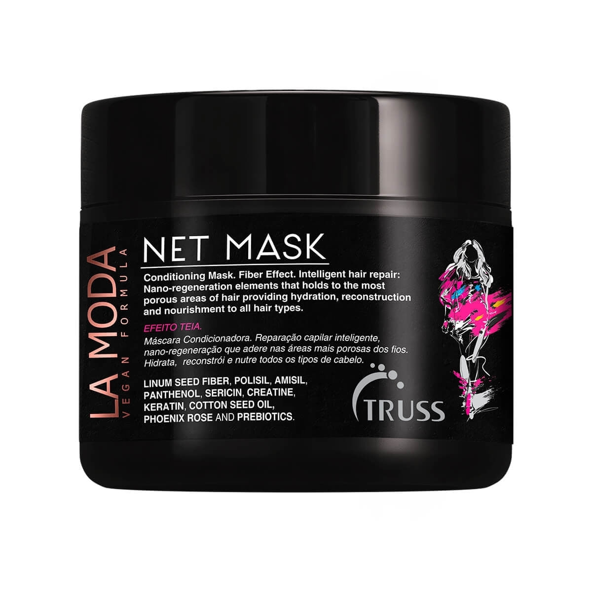 Máscara Capilar La Moda Truss Net Mask 550g