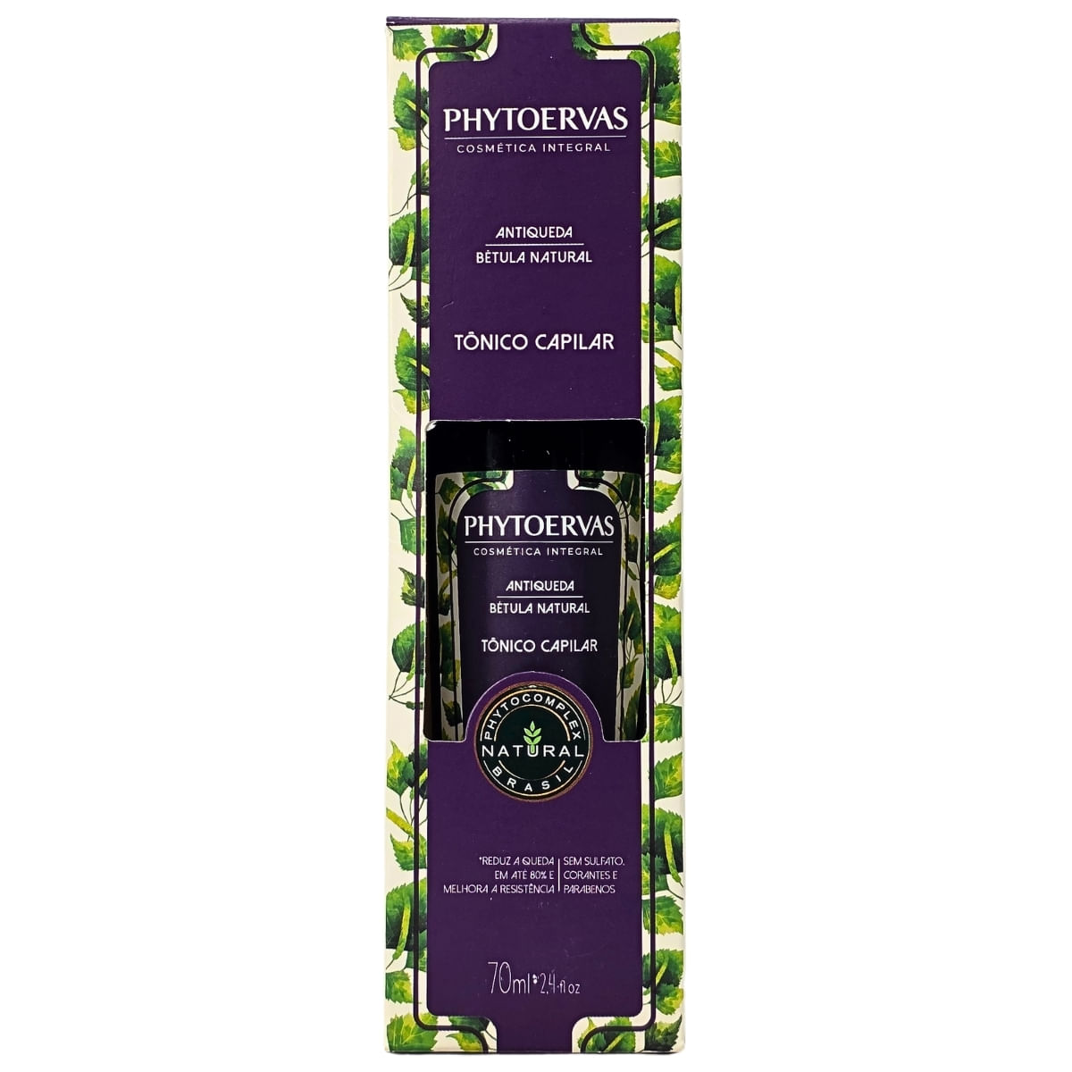 Tônico Capilar Antiqueda Bétula Natural Phytoervas 70ml