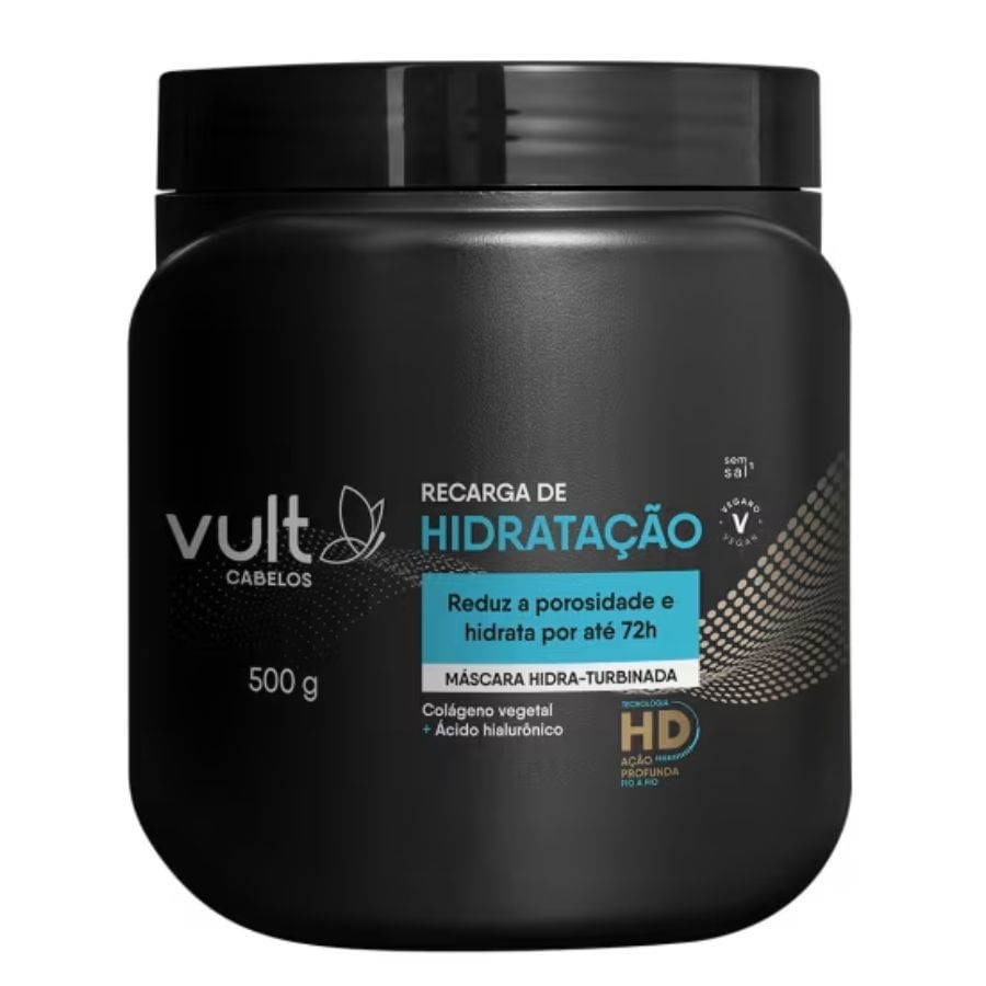 Máscara Capilar Recarga de Hidratação 500g - Vult