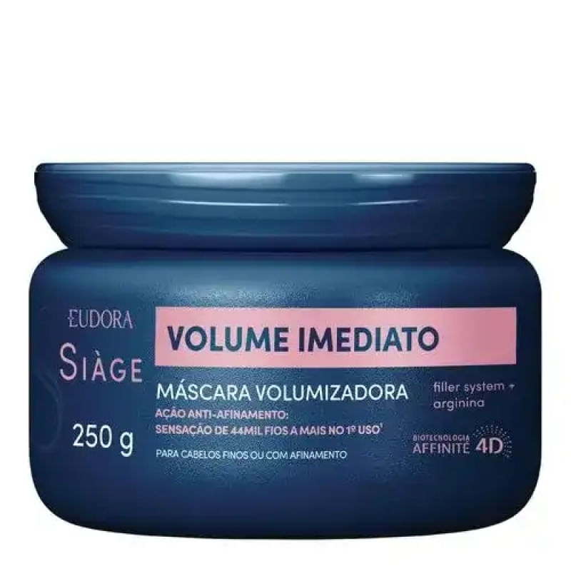 Mascara Capilar Siage Volume Imediato Eudora 250G