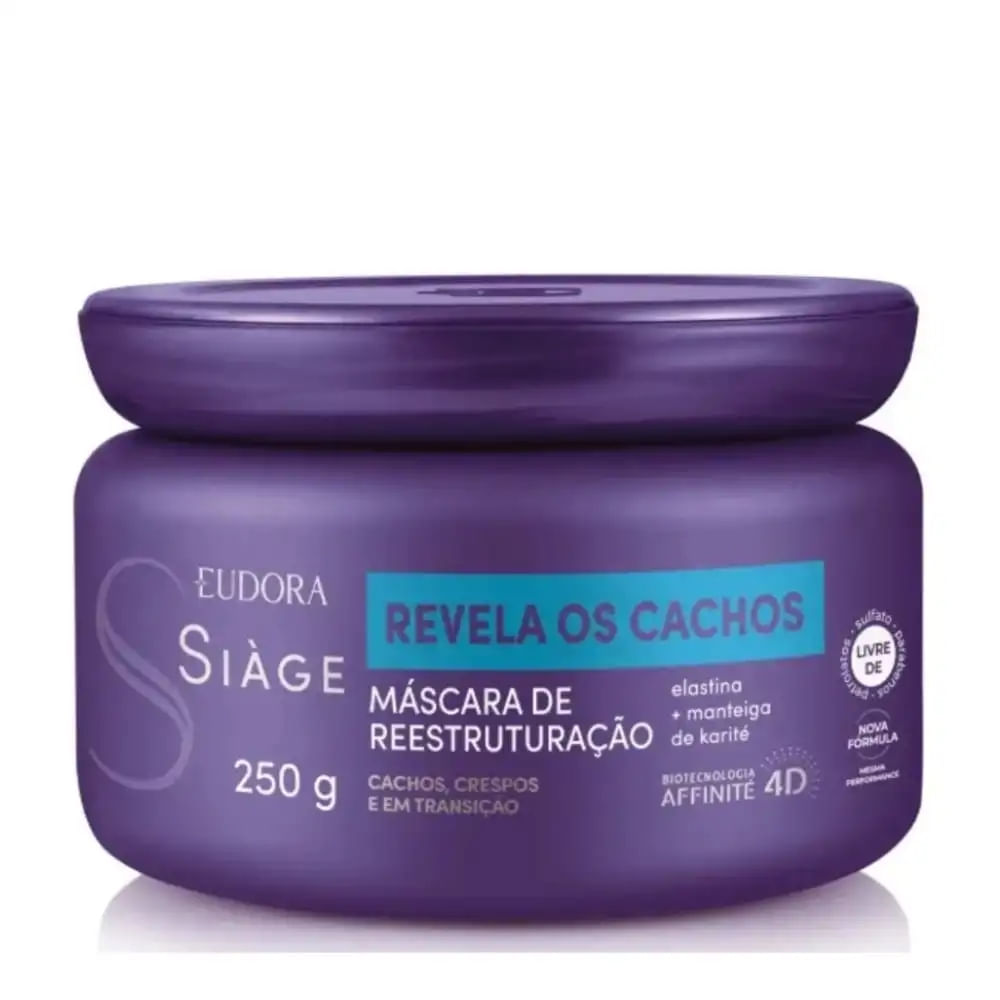 Máscara Revela Cachos 4D V3 Siage 250G