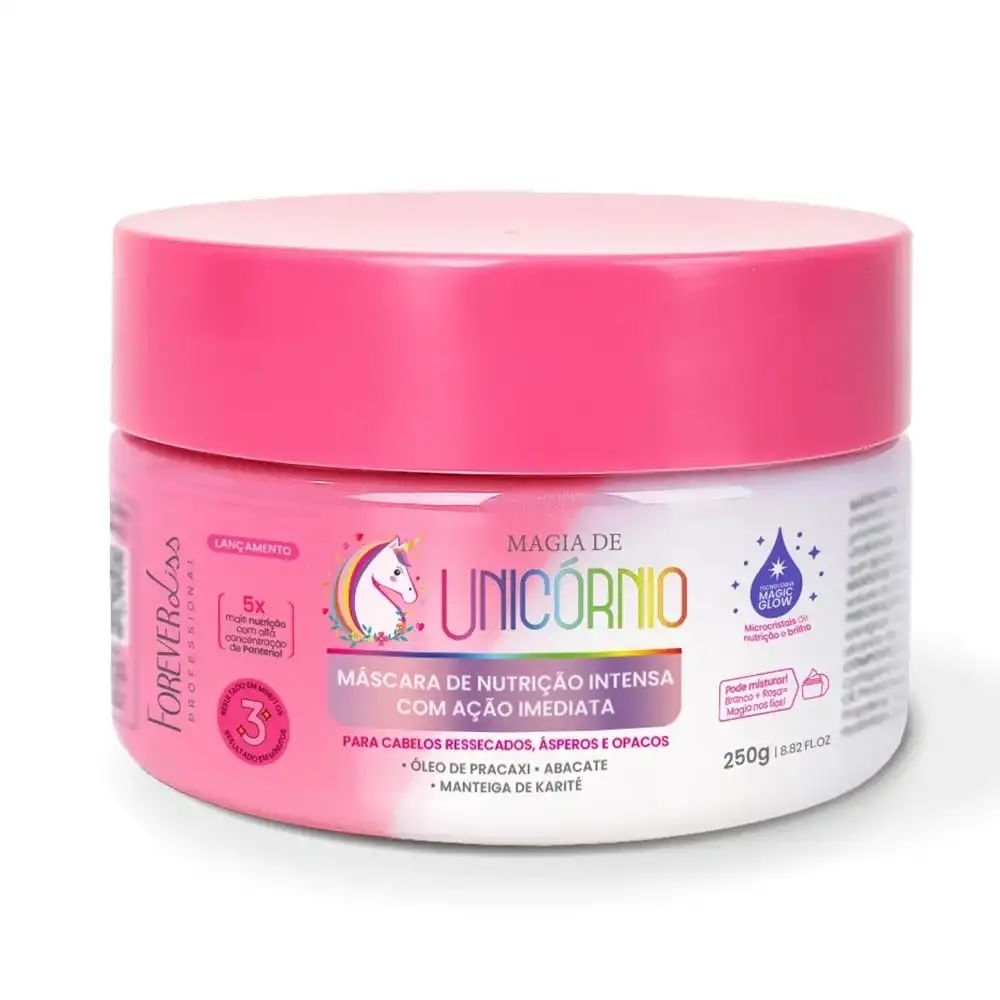 Máscara Nutrição Imediata Magia de Unicórnio Forever Liss 250G