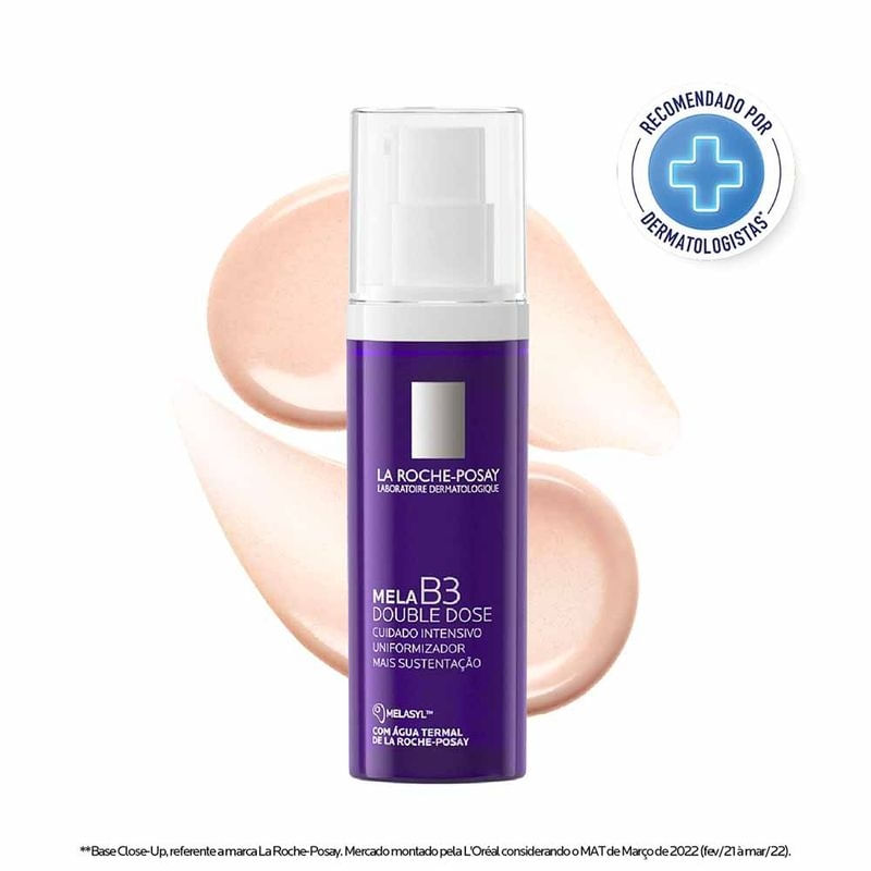 LA ROCHE-POSAY MELA B3 SERUM 2個セット Sérum La Roche-Posay Mela B3 Double Dose Antimanchas e Firmador