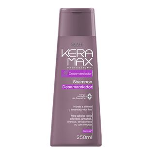 Skafe Keramax - Shampoo Desamarelador - 250ml Menor preço em Skafe Keramax - Shampoo Desamarelador - 250ml