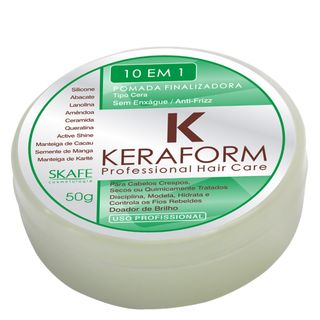 Skafe Keraform - Pomada Finalizadora 10 em 1 - 50g Menor preço em Skafe Keraform - Pomada Finalizadora 10 em 1 - 50g