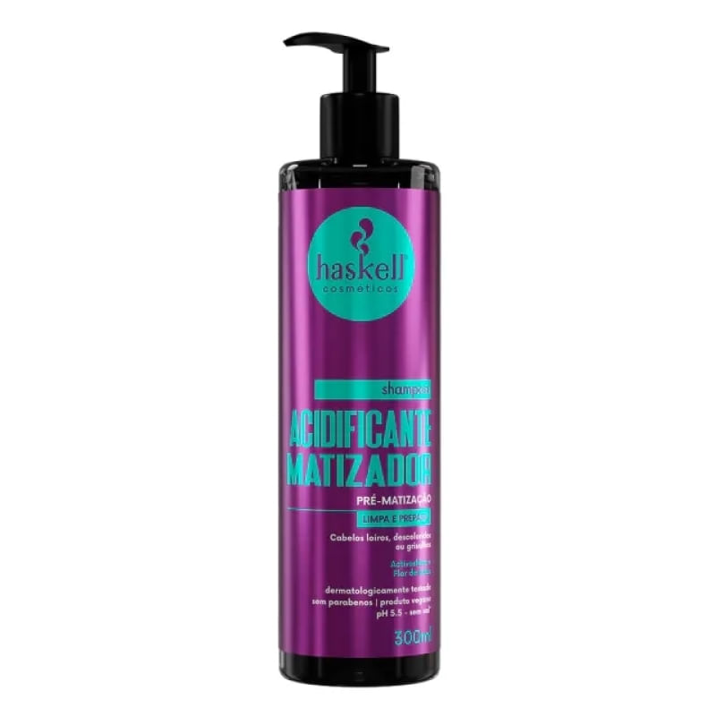 Shampoo Acidificante Matizador Haskell 300ML
