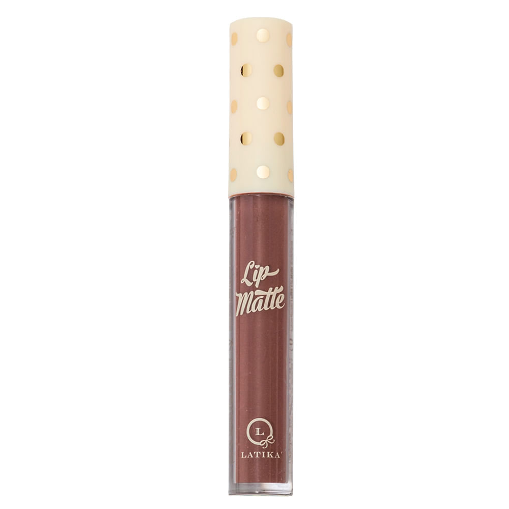 Batom Líquido Latika Lip Matte 4ml — Nº 32 Nude