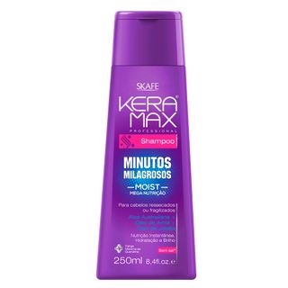 Skafe Keramax Minutos Milagrosos Shampoo - 250ml Menor preço em Skafe Keramax Minutos Milagrosos Shampoo - 250ml