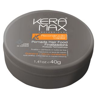 Skafe Keramax Reconstrução Capilar Hair Food - Pomada - 40g Menor preço em Skafe Keramax Reconstrução Capilar Hair Food - Pomada - 40g