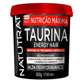 Skafe Natutrat Taurina Energy Hair - Máscara de Tratamento Intensivo - 500g Menor preço em Skafe Natutrat Taurina Energy Hair - Máscara de Tratamento Intensivo - 500g