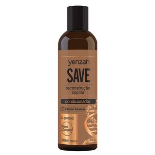 Yenzah Save - Condicionador Reconstrução Capilar - 240ml Menor preço em Yenzah Save - Condicionador Reconstrução Capilar - 240ml