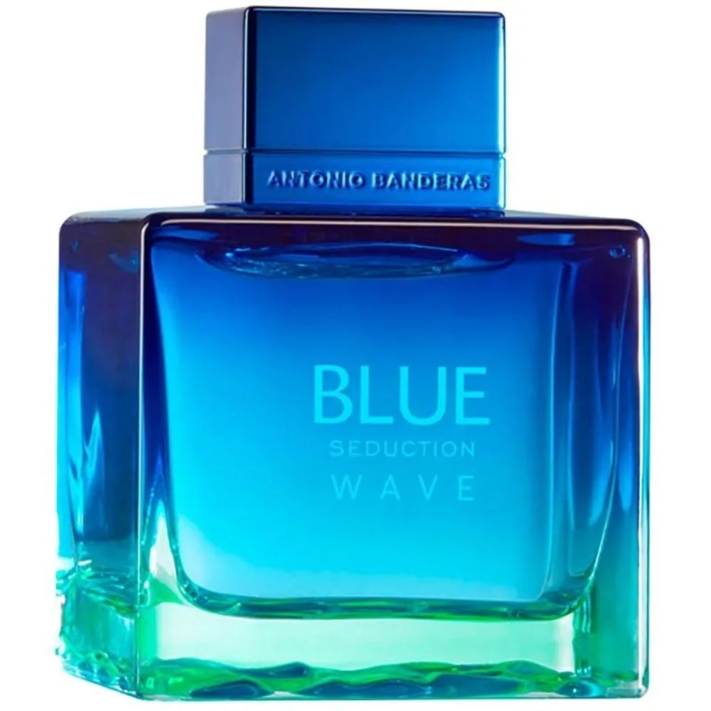 Blue Seduction Wave Banderas Eau de Toilette Masculino-100 ml
