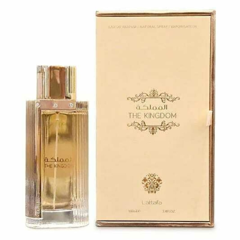 Perfume The Kingdom Lattafa Eau de Parfum 100ml Feminino Árabe
