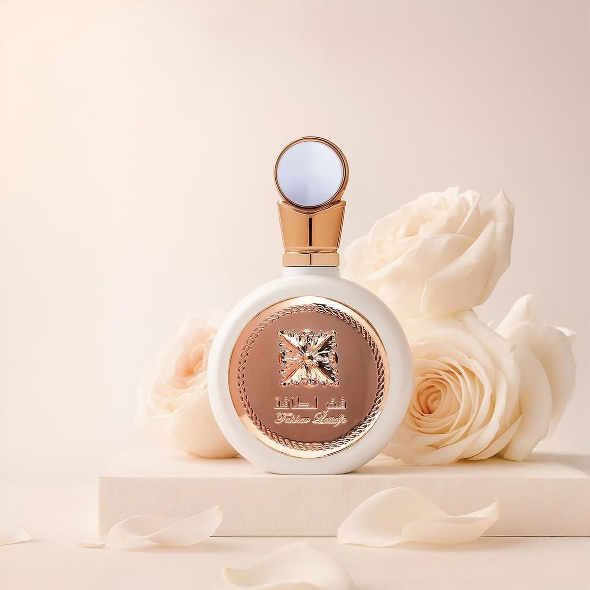 Fakhar Rose Lattafa Eau de Parfum Perfume Feminino 100ml Árabe