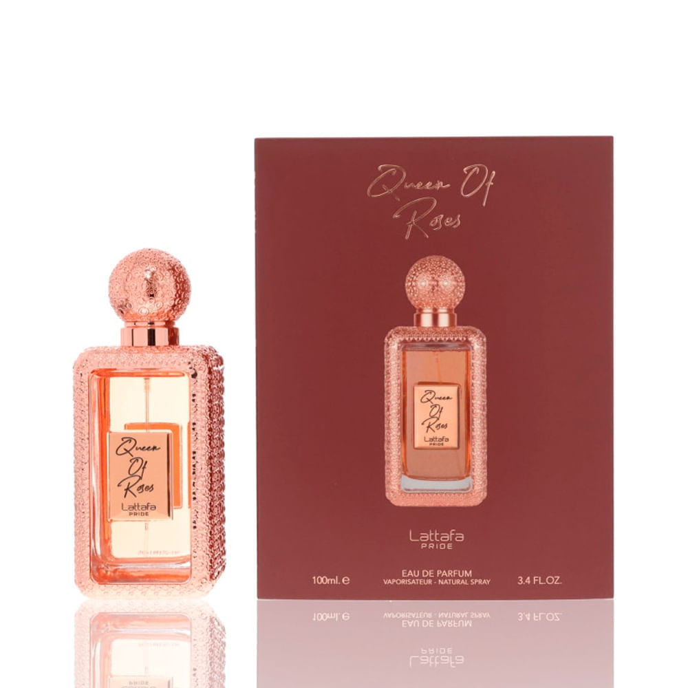 Lattafa Pride Queen of Roses Eau de Parfum - Perfume Feminino