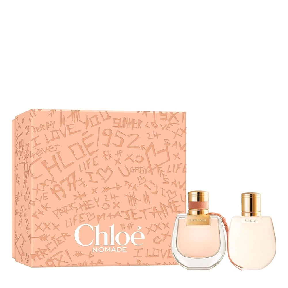 Kit Chloé Nomade Feminino - Eau de Parfum 50ml + Body Lotion 100ml