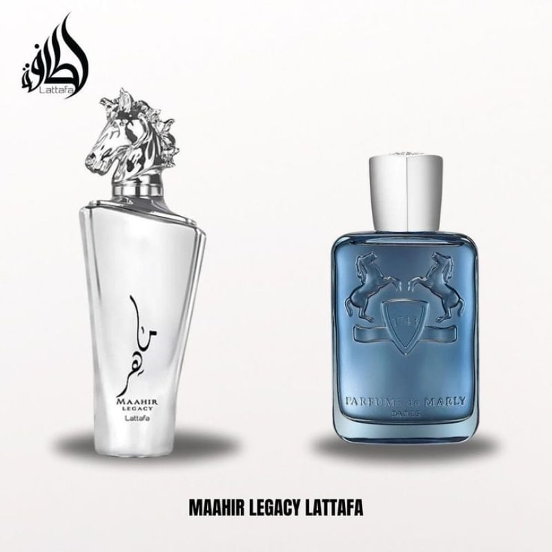 Lattafa Maahir Legacy Eau de Parfum Perfume Árabe Masculino 100ml