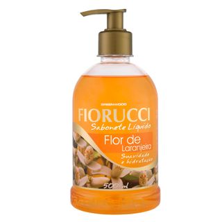 Sabonete Líquido Fiorucci Flor de Laranjeira - 500ml Menor preço em Sabonete Líquido Fiorucci Flor de Laranjeira - 500ml