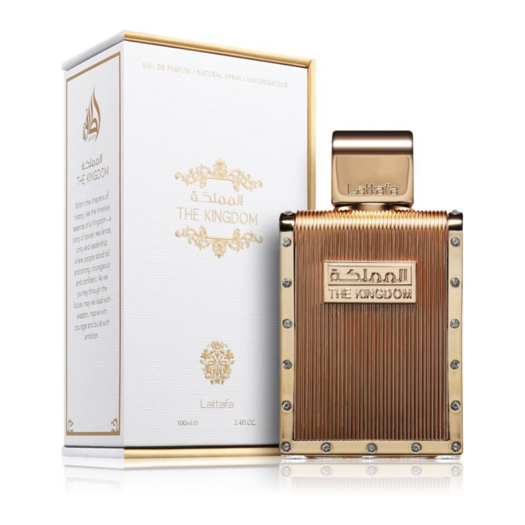The Kingdom Lattafa Eau de Parfum Perfume Masculino 100ml Árabe