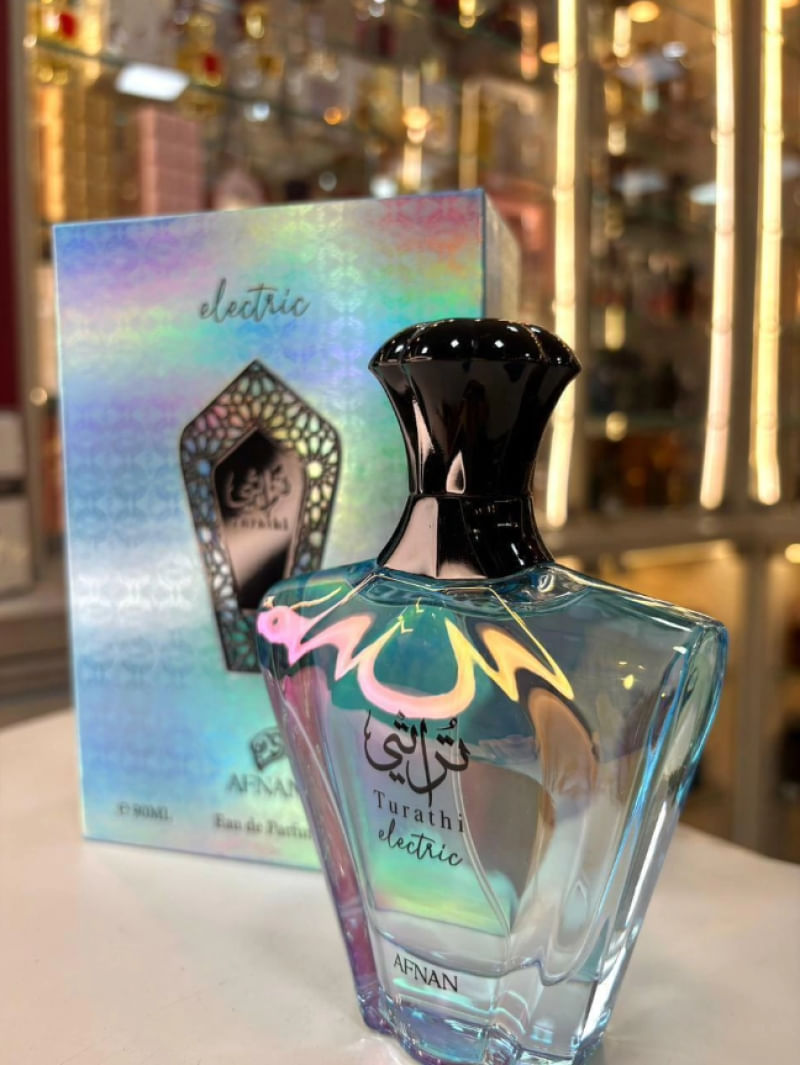 Perfume Thurati Eletric Afnan Árabe Masculino 90mL - Época Cosméticos
