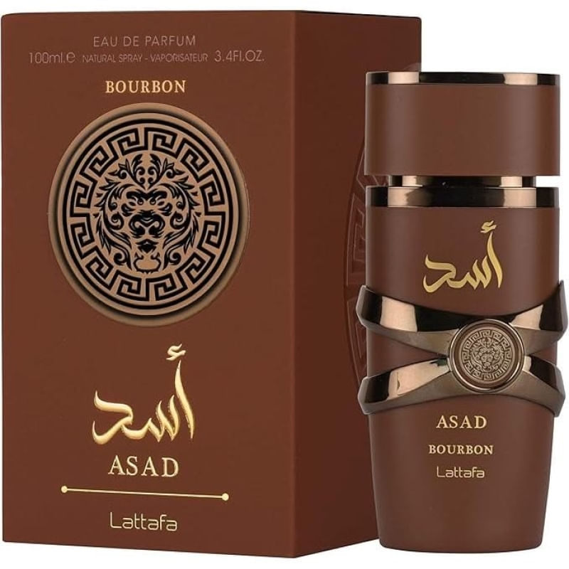 Asad Bourbon EDP 100ml Perfume Masculino Lattafa Árabe