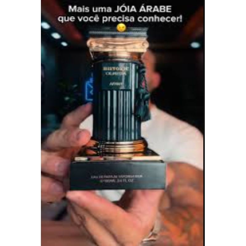 Perfume Historic Olmeda Afnan Árabe Masculino 100mL - Época Cosméticos