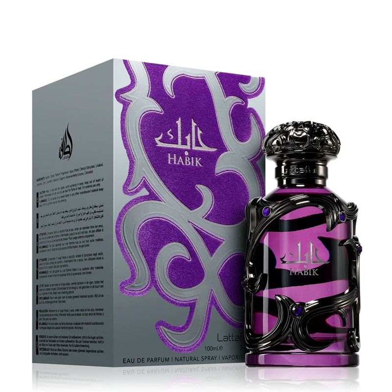 香水(男性用) LATTAFA HABIK FOR MEN 100ml Lattafa Habik For Men Eau de Parfum - Perfume Masculino 100ml