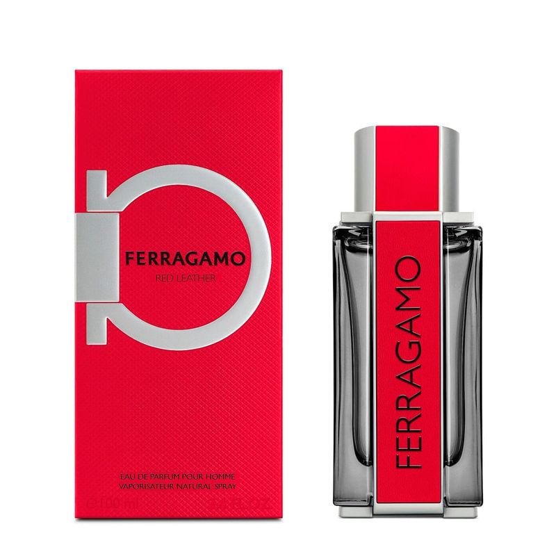 Salvatore Ferragamo Red Leather Eau de Parfum - Perfume Masculino