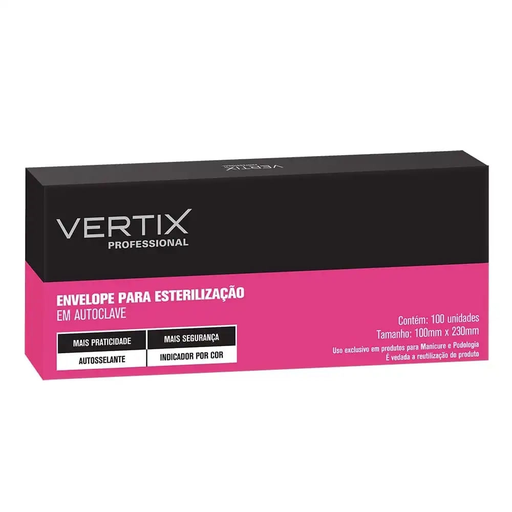 Envelope  Esterilizacao 10X23CM Vertix