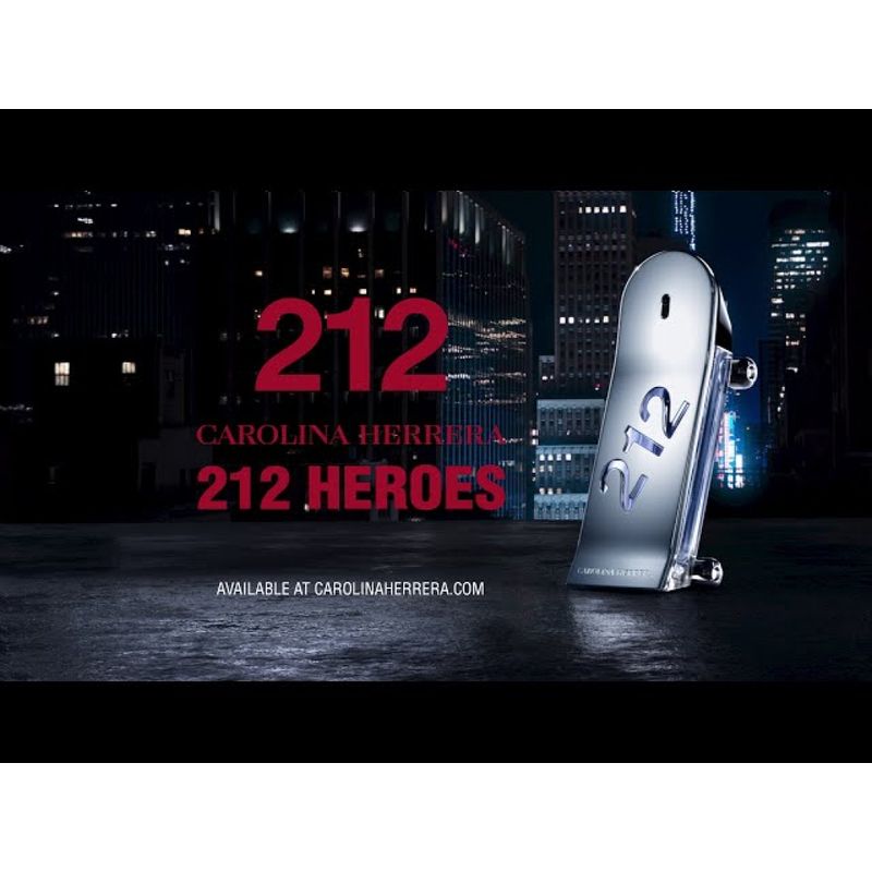 212 Heroes Carolina Herrera - Perfume Masculino - EDT - Época