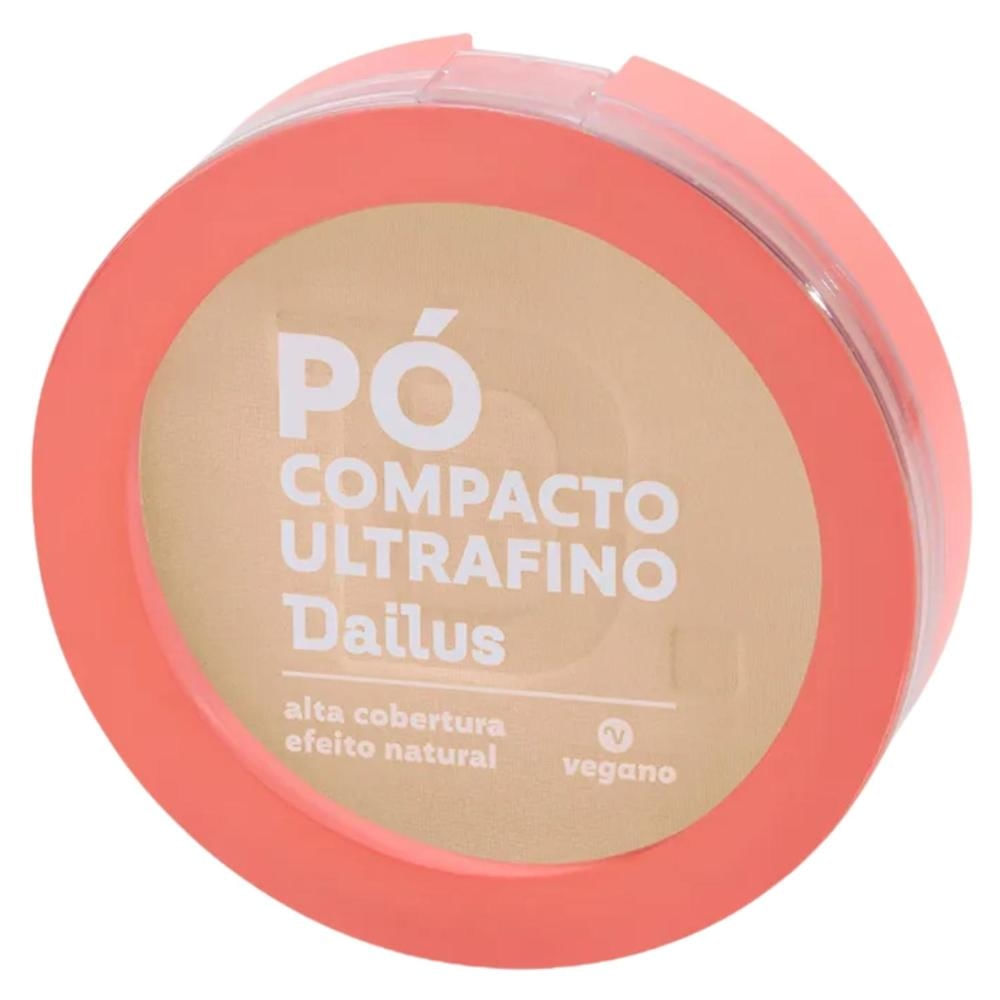 Pó Compacto Dailus Ultrafino D2 Claro Bege Marfim