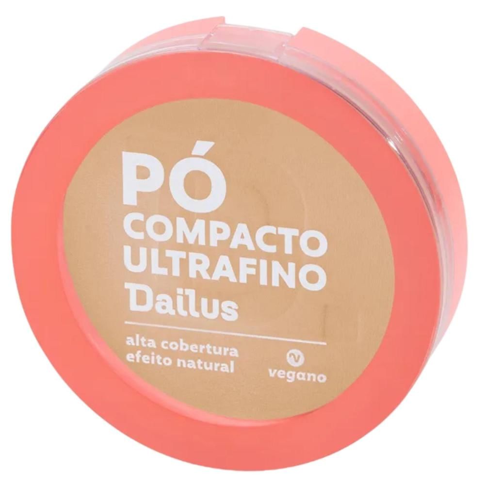 Pó Compacto Dailus Ultrafino D5 Médio Castanho Baunilha